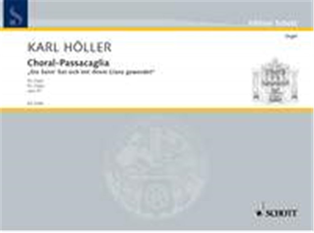 Choral Passacaglia Die Sonn Hat